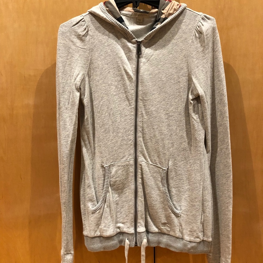 Burberry light weight hoodie